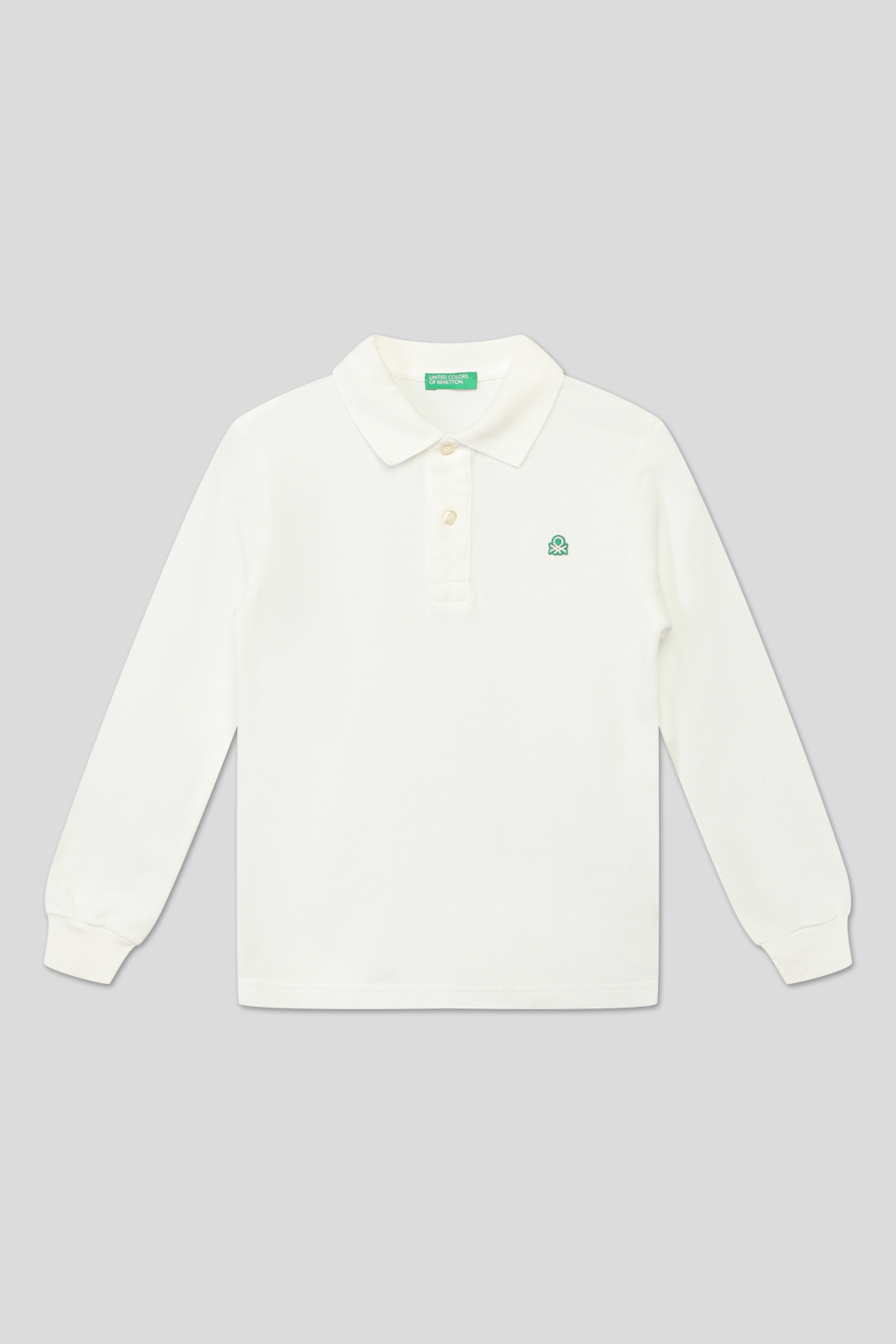 

Поло Benetton 3089C300Z, Белый, EL, 3089C300Z