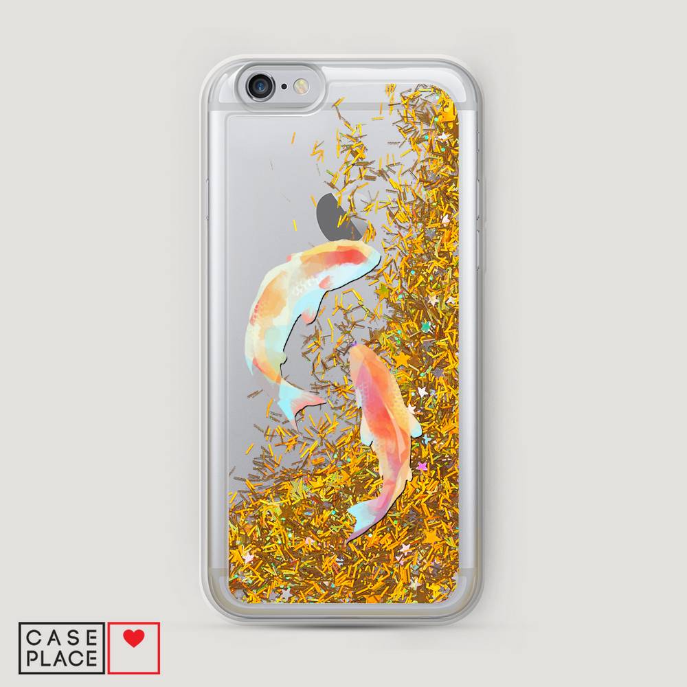 

Чехол Awog на Apple iPhone 6S / Айфон 6S "Акварельные карпы", Разноцветный, 0104S90-1