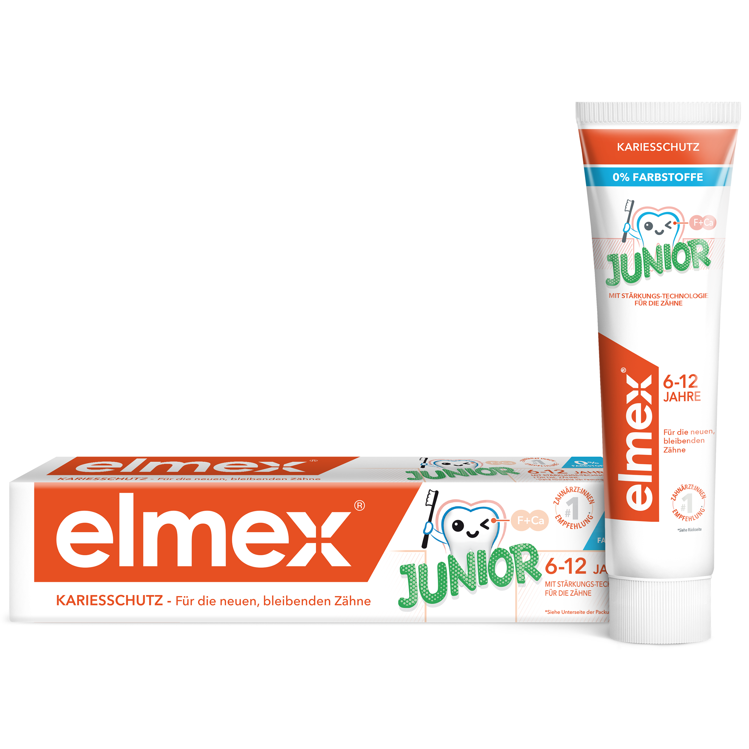 Зубная паста для детей Elmex Junior 6-12 лет, 75 мл