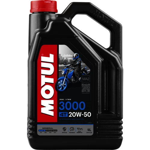 MOTUL Моторное масло Для Мотодвигателей 4т Sae-20w50 4литра