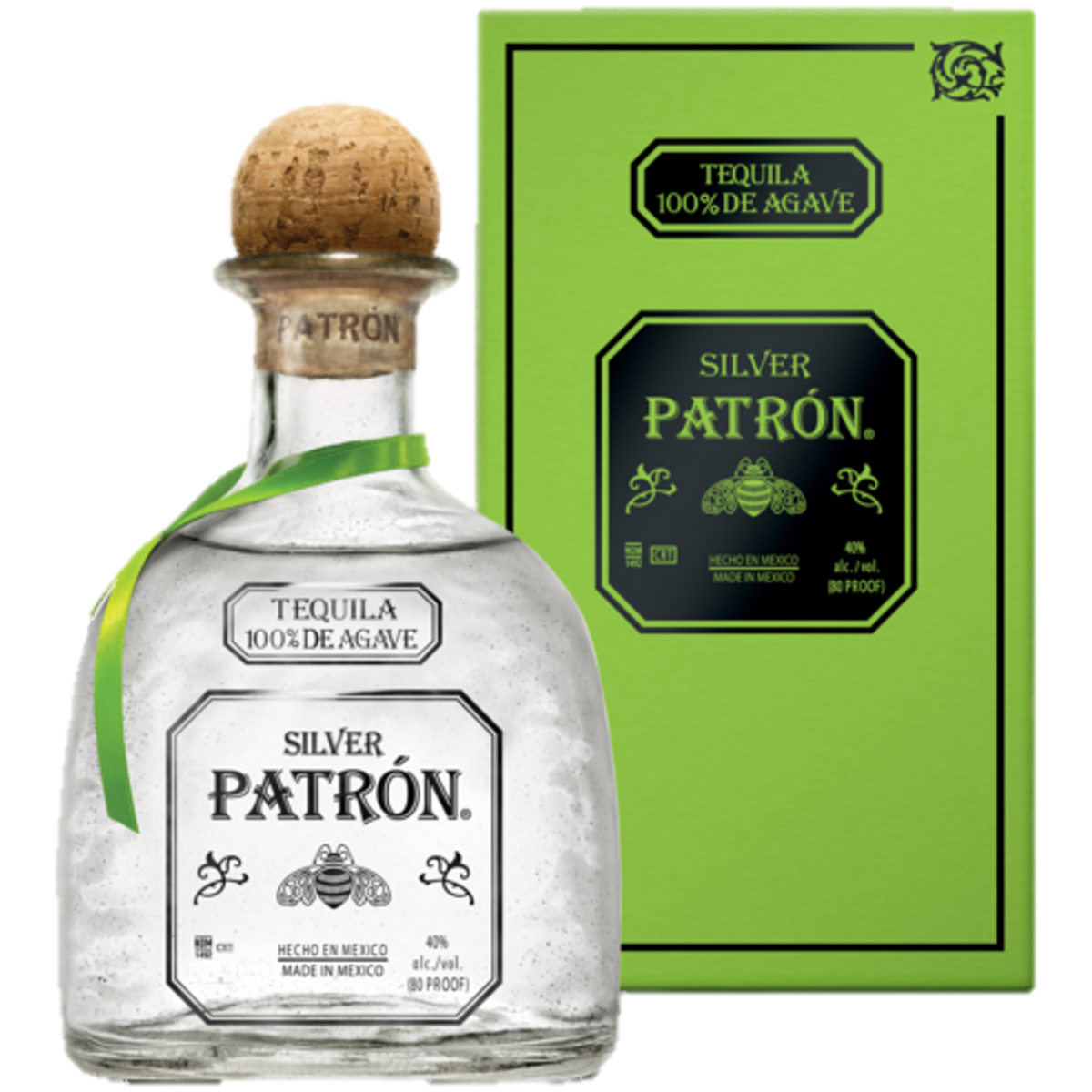 

Текила Patron Silver 0,75 л в подарочной упаковке, Серебряная