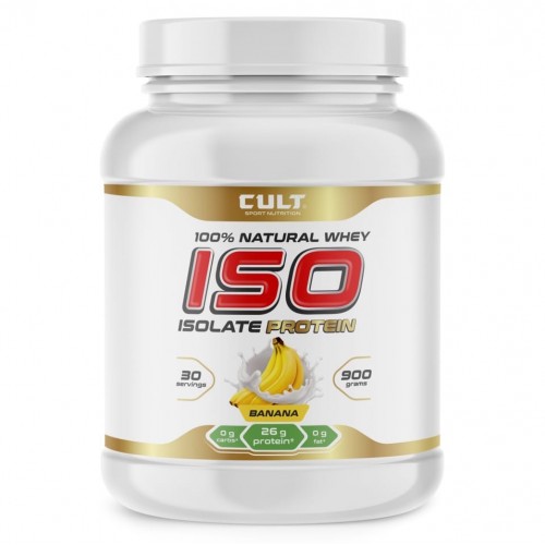 фото Протеин cult iso protein - 900 грамм, банан cult sport nutrition