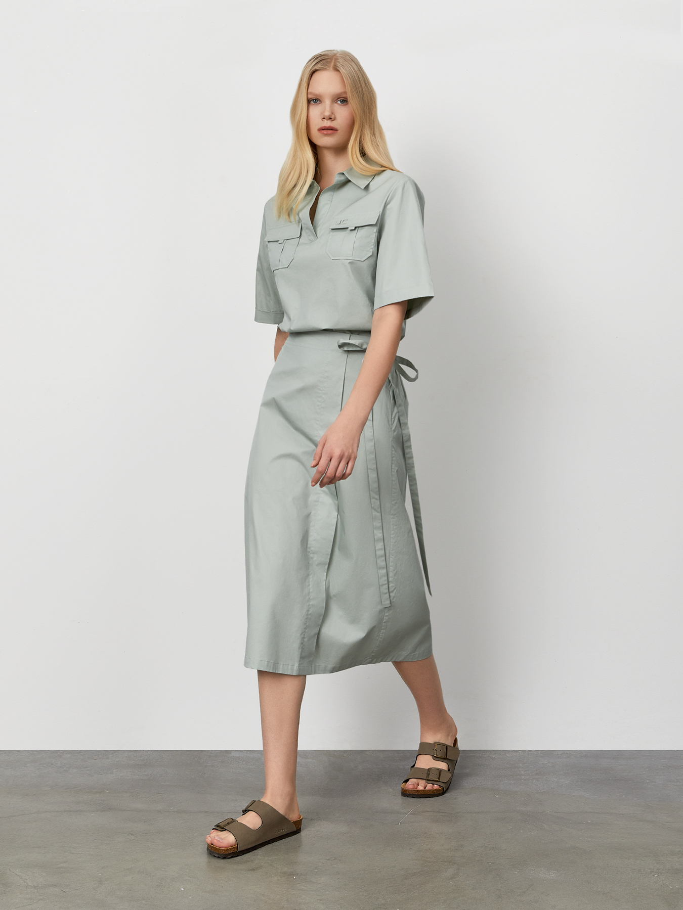 

Юбка женская Just Clothes 000000521 зеленая 46 RU, Зеленый, 000000521