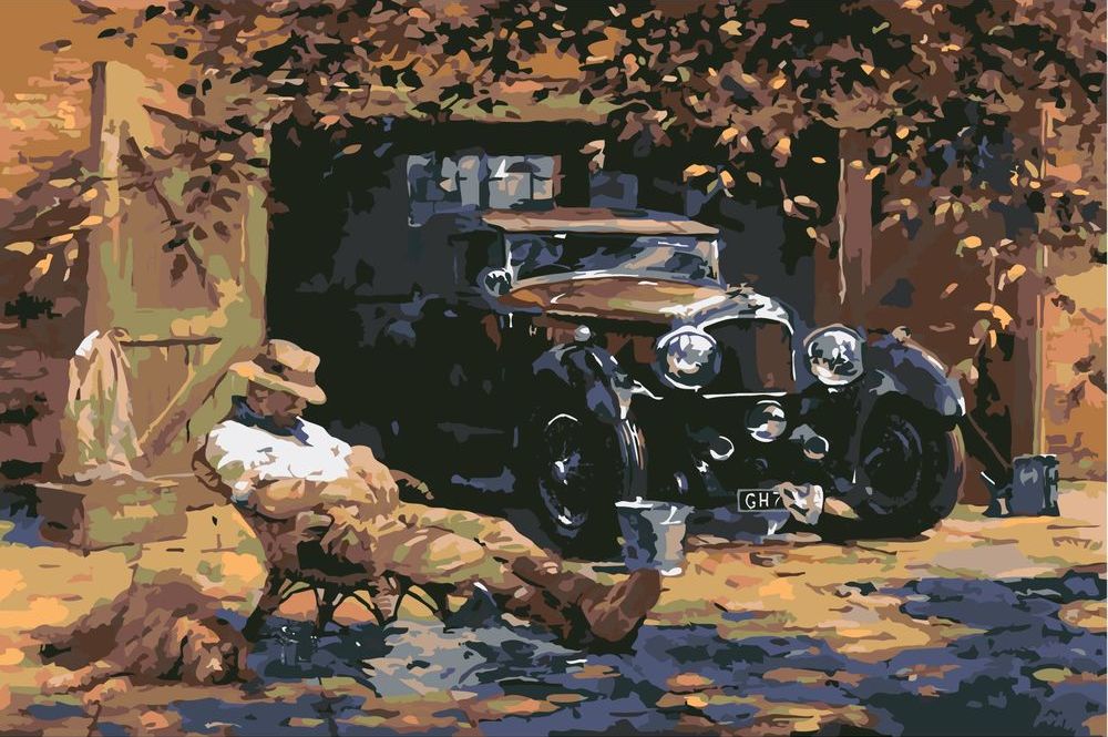 

Живопись по номерам Живопись по Номерам Дневной сон, 40x60, Дневной сон