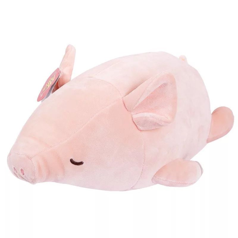 Мягкая игрушка Abtoys Supersoft Свинка розовая, 27 см мягкая игрушка abtoys мягкое сердце кошка пушистая m2047