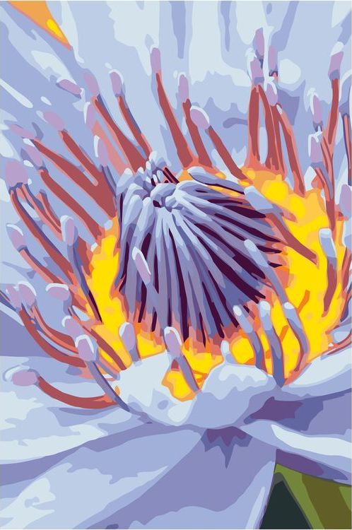 

Живопись по номерам Живопись по Номерам Фиолетовый цветок, 60x40, Фиолетовый цветок