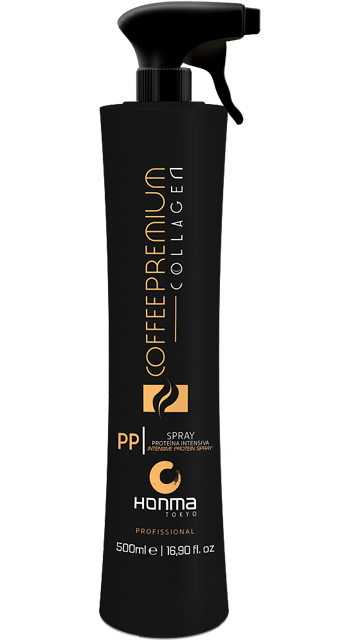 фото Протеиновый спрей honma tokyo coffee premium collagen spray protein effects шаг 3
