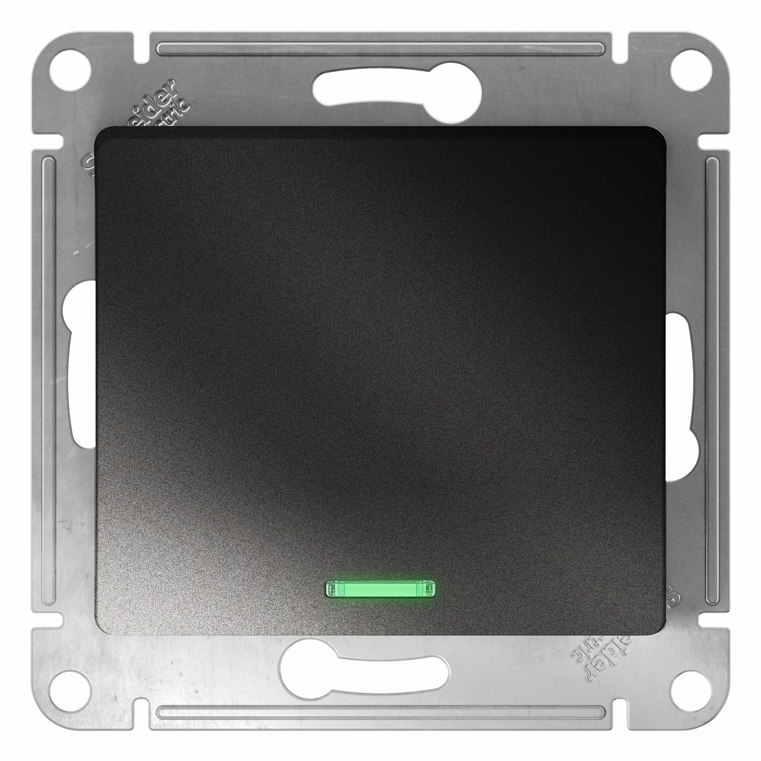 

Выключатель Schneider Electric 1-клавишный черный GSL000763.3 3 шт