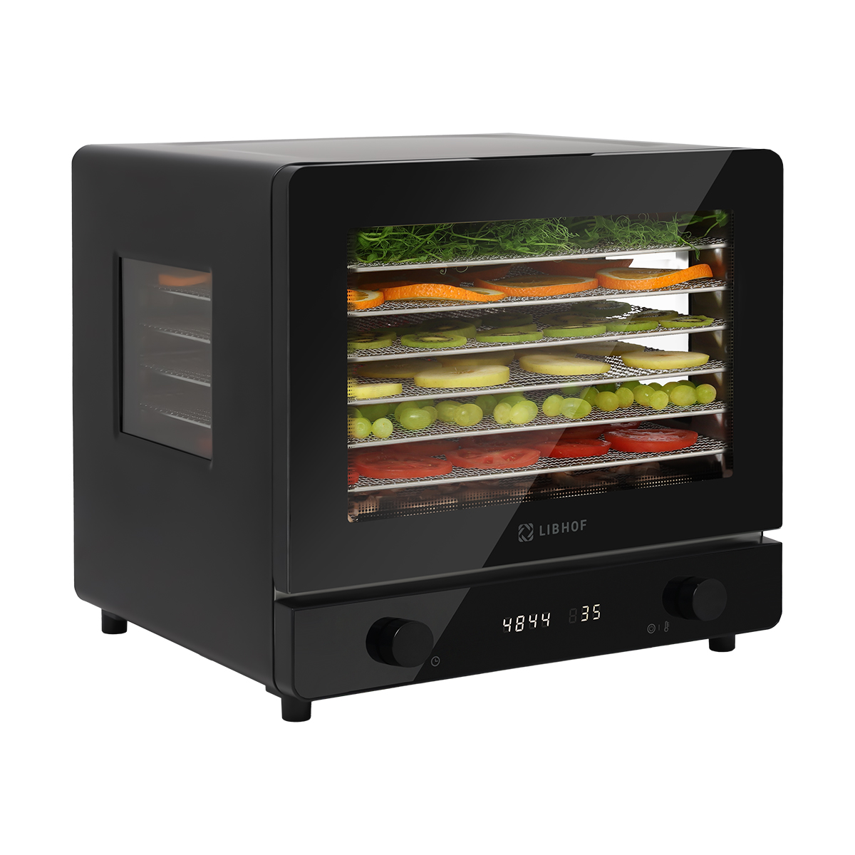 Сушилка для овощей и фруктов Libhof FDX-08 черный