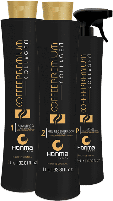 фото Набор для кератинового выпрямления honma tokyo premium collagen