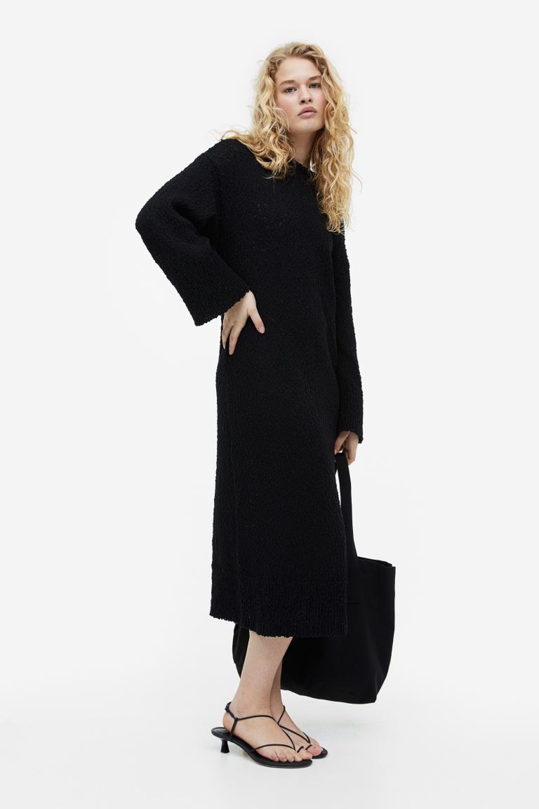 

Платье женское H&M 1160498001 черное XS (доставка из-за рубежа), Черный, 1160498001