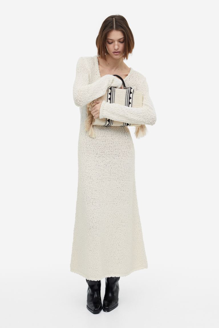 

Платье женское H&M 1160496001 белое XS (доставка из-за рубежа), 1160496001