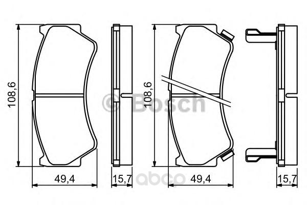

Колодки SUZUKI Baleno 96-02 Bosch 0986494234, Колодки SUZUKI Baleno 96-02 Bosch 0986494234 Bosch 0986494234