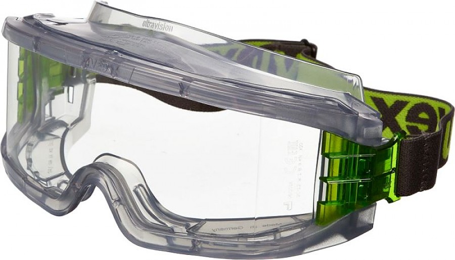 Очки закрытые защитные Uvex Ultravision 9301105 с непрямой вентиляцией очки защитные газосварщика закрытого типа сибртех с непрямой вентиляцией