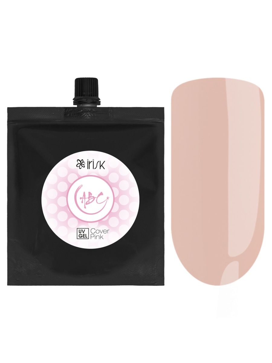 

Гель ABC в дой-паке с дозатором IRISK professional 04 Cover Pink 180 мл, IR-4680379235584