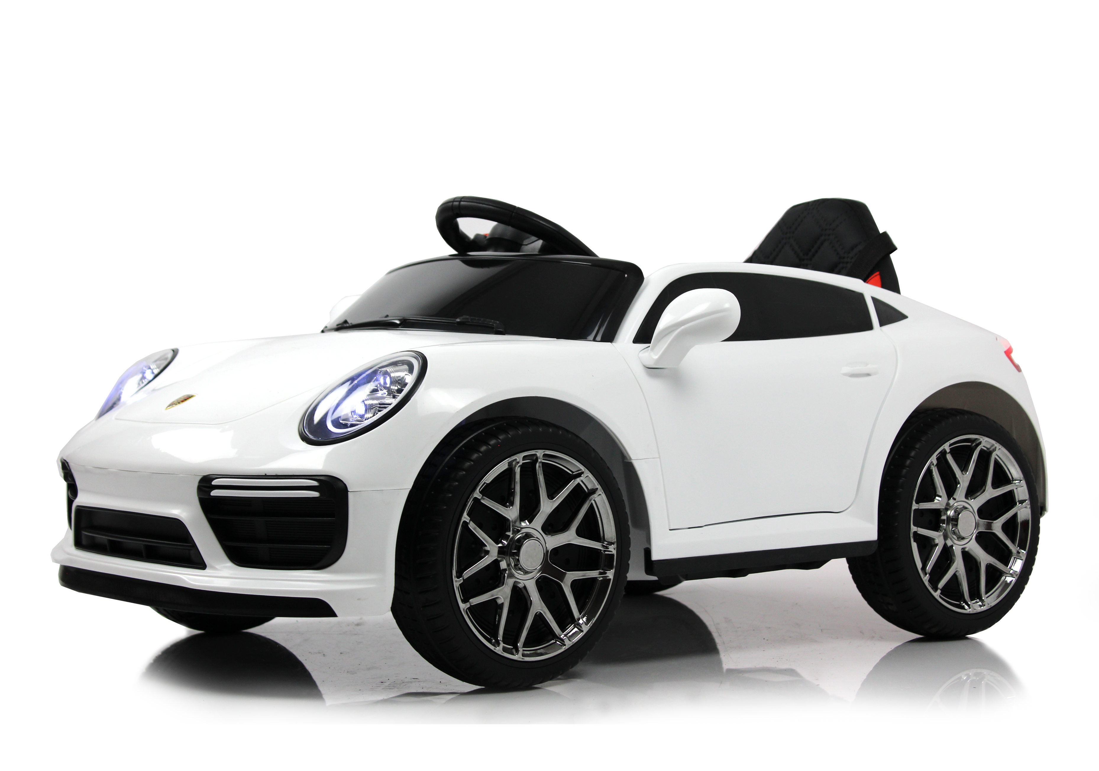 Детский электромобиль RiverToys Porsche F333FF Белый кнопка управления berges novum l4 для скрытых систем инсталляции белый