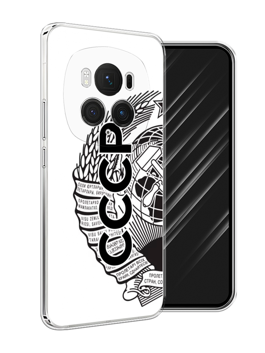 

Чехол Awog на Honor Magic 6 Pro "Герб СССР", Черный;серый;белый, 6123750-1