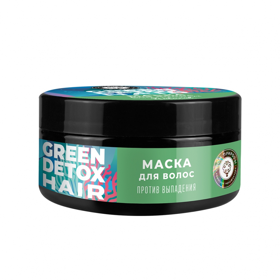 

Маска для волос после мытья GREEN DETOX Против выпадения, 200г