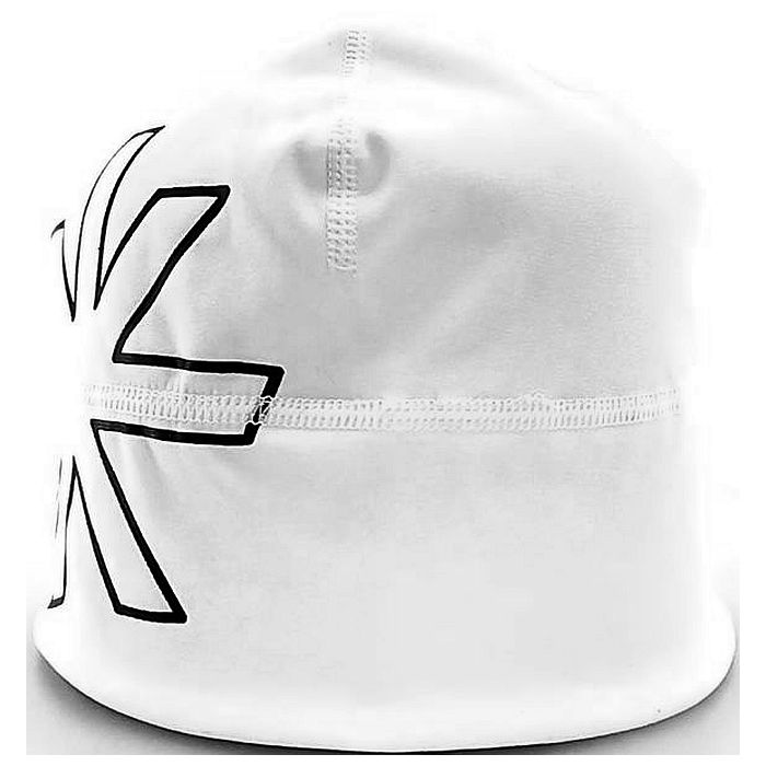 Шапка бини унисекс SkiGo Racingcap белый р.54-60