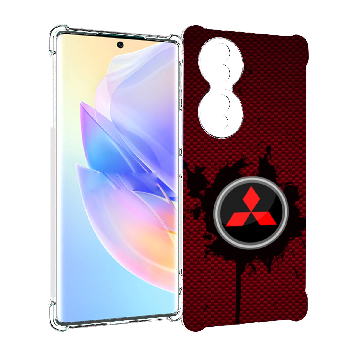 

Чехол MyPads mitsubishi 2 для Honor 70, Прозрачный, Tocco
