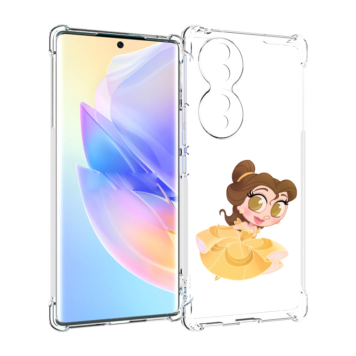 

Чехол MyPads мини-принцесса женский для Honor 70, Прозрачный, Tocco