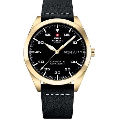 

Наручные часы мужские Swiss Military by Chrono SM34087.06 черные, SM34087.06