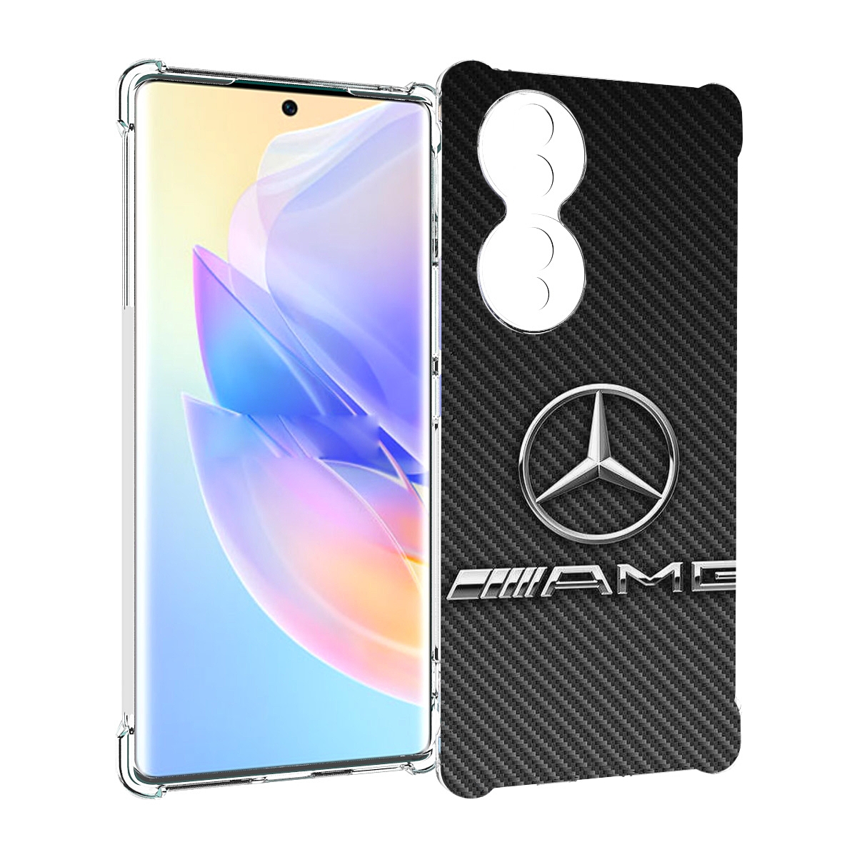 

Чехол MyPads мерседес амг мужской для Honor 70, Прозрачный, Tocco