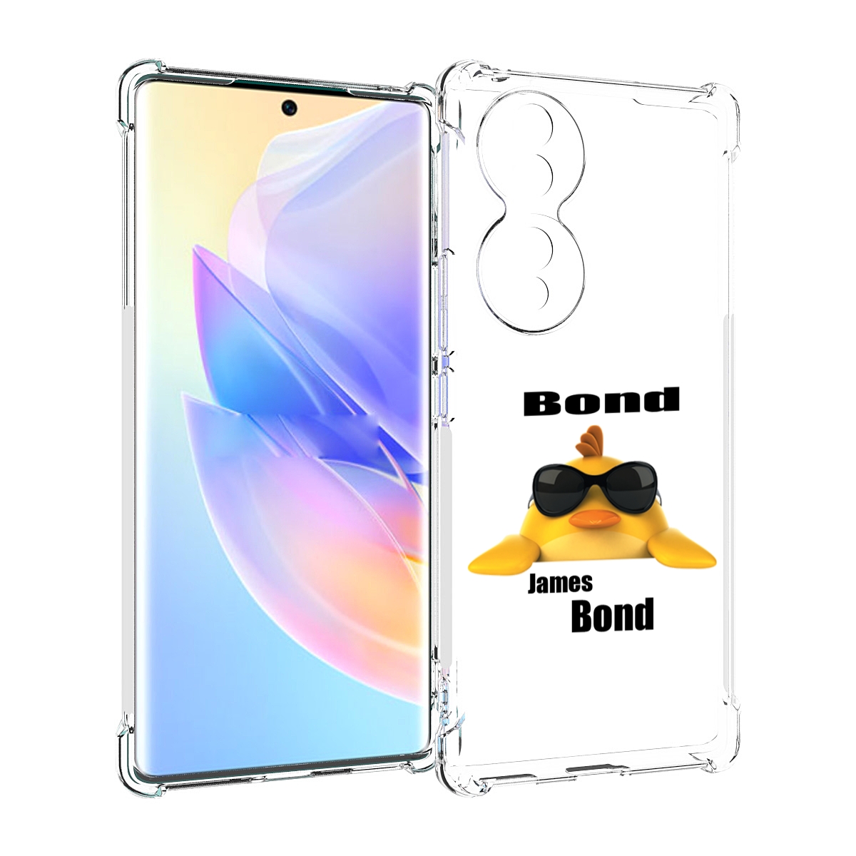 

Чехол MyPads бонд для Honor 70, Прозрачный, Tocco