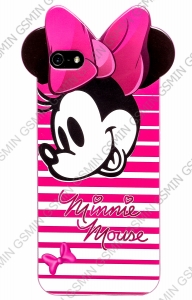 

Чехол силиконовый для Apple iPhone 4 / 4S Minnie Mouse (№3), Разноцветный
