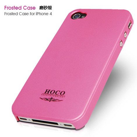 

Чехол-накладка для Apple iPhone 4 Hoco Frosted Case (Розовый)