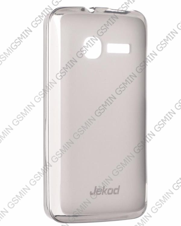 Чехол Jekod для Alcatel One Touch T'Pop Transparent Black