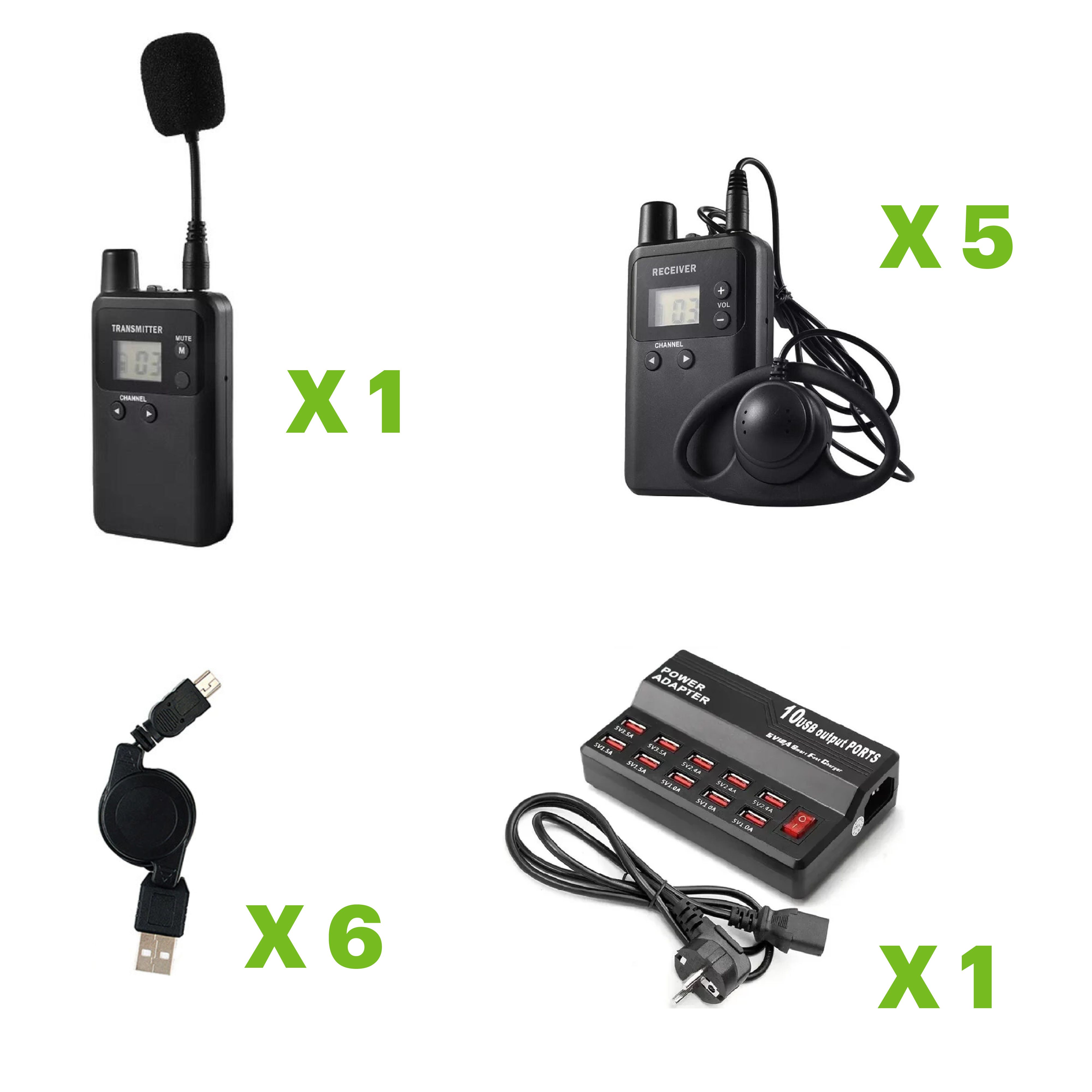 

Радиогид система WirelessLinkx 813R (5), 150 м, 813R (5)