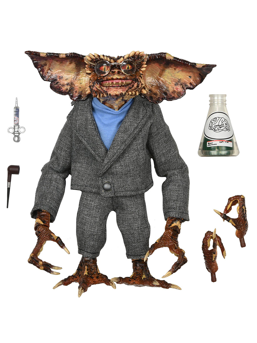 Фигурка Neca Умник Гремлины Gremlins подвижная с аксессуарами 16 см