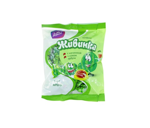 

Конфеты желейные Konti Живинка арбуз 250 г