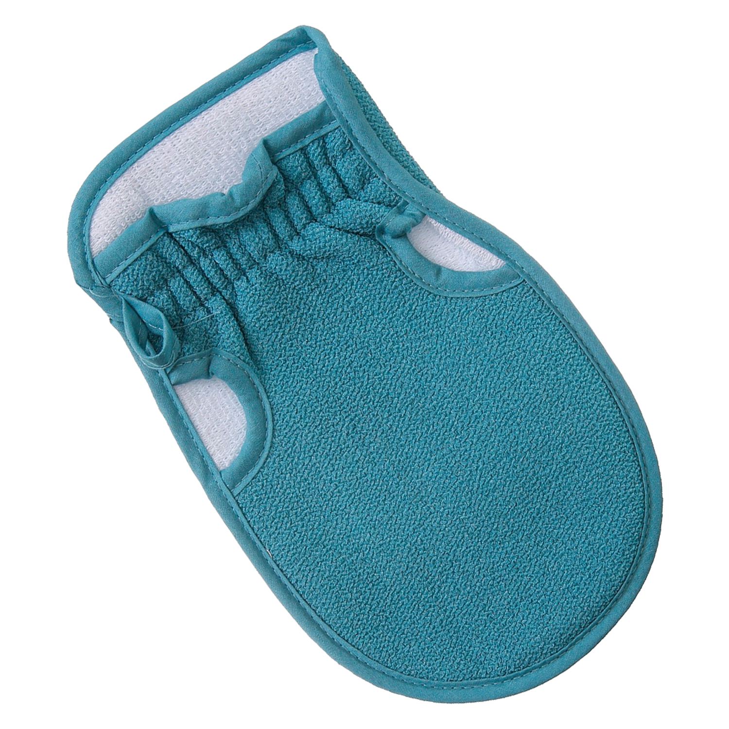 фото Мочалка-рукавица, venusshape, цвет серо-голубой, 23х14 см