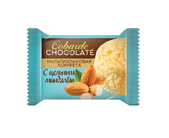 

Конфеты Cobarde el Chocolate мультизлаковые с цельным миндалем