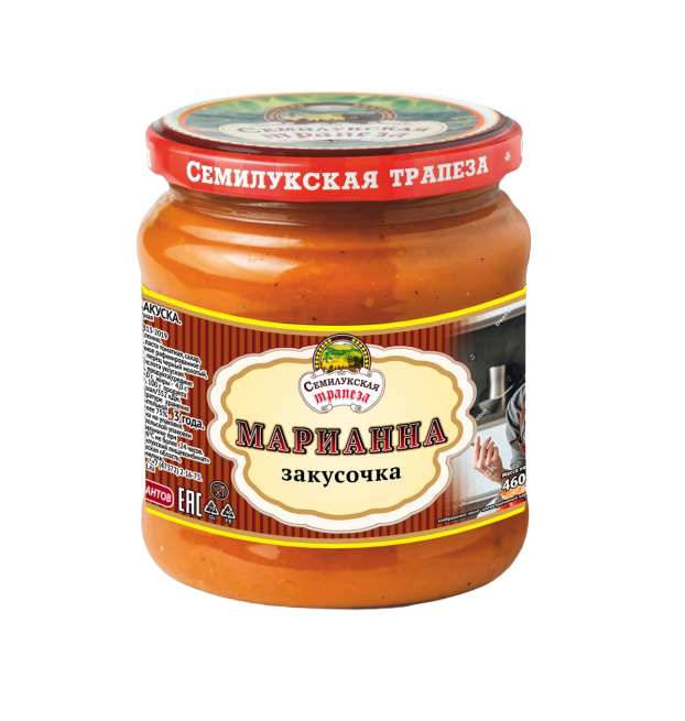 

Закуска Семилукская трапеза Марианна стерилизованная 460 г