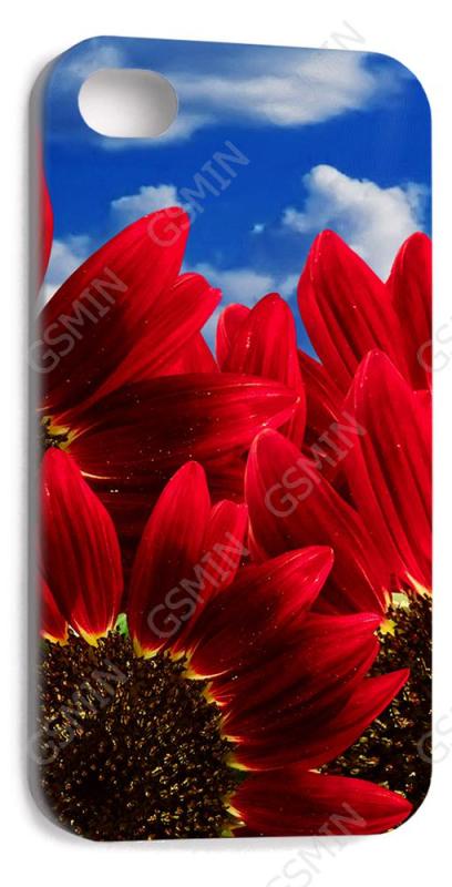 

Чехол NoBrand для Apple iPhone 4 Дизайн 171, Белый