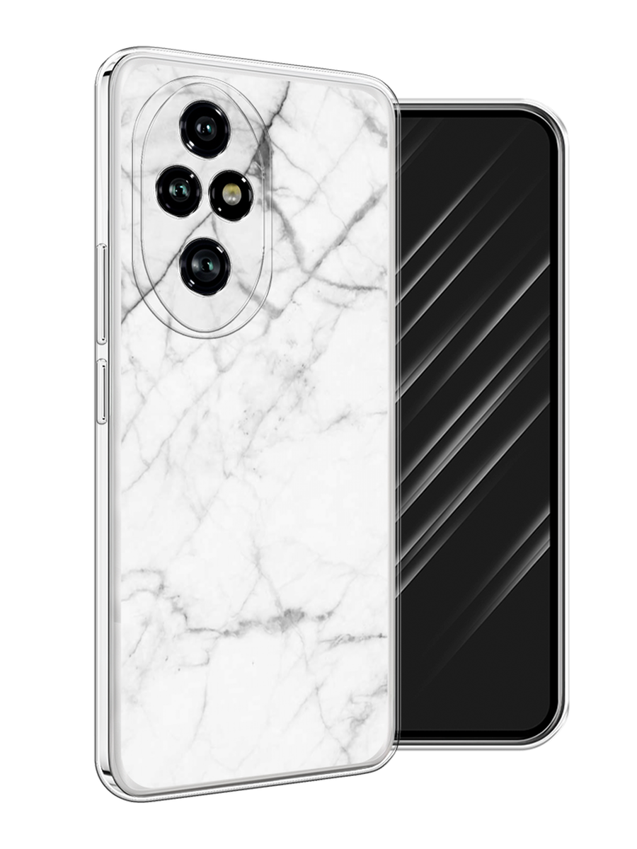 

Чехол Awog на Honor 200 Pro "Светлый мрамор", Серый, 6124850-1