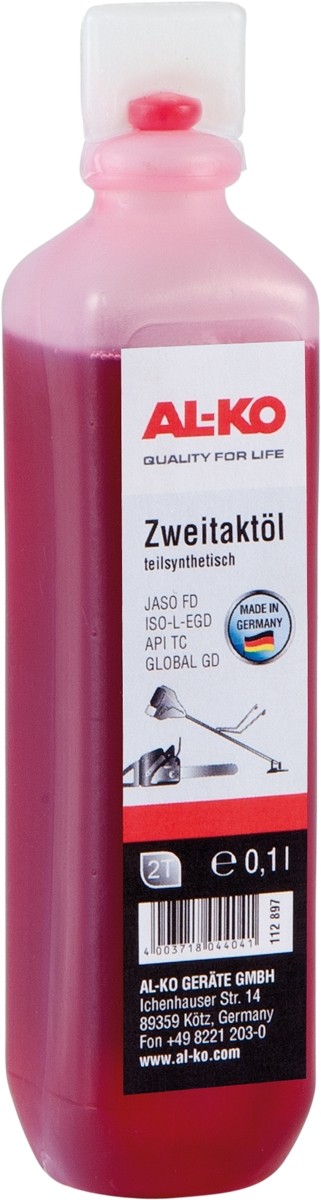 

Масло для двухтактных двигателей AL-KO 112897 0,1 л