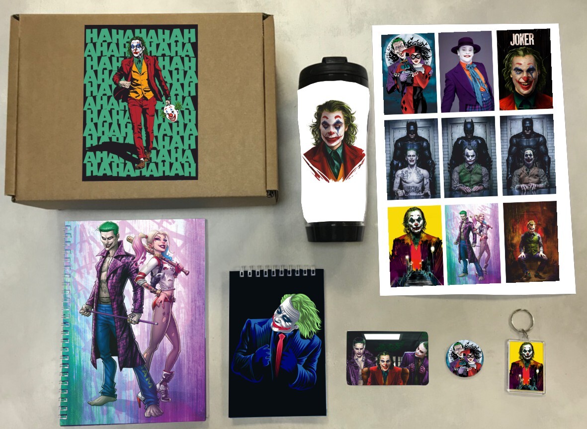

Бокс с подарком Джокер, Joker J0005, 7 предметов, Бежевый
