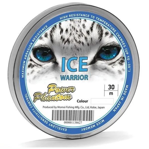 

Леска Power Phantom Ice Warrior CLEAR (LIGHT BLUE / 3 / голубой / 3 / 0.15 / 2.6 / 3), Ice Warrior Clear