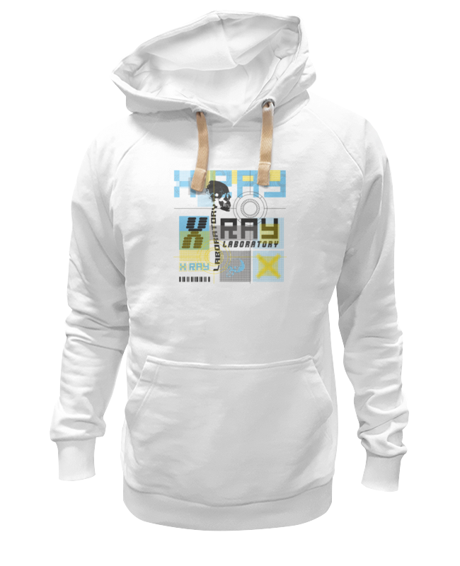 

Худи унисекс Printio Laboratory x ray белое L, Белый, Laboratory x ray