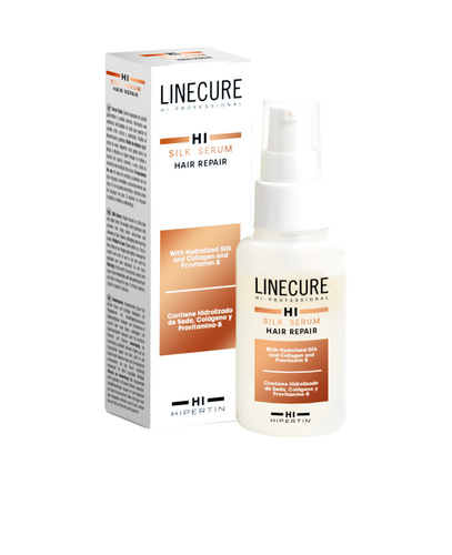 Сыворотка для востановления волос Hipertin Linecure Super Repair Silk Serum бокс с восстанавливающей сывороткой и аксессуарами pro box liding nourish serum