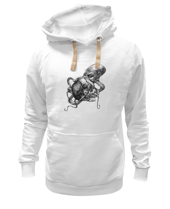 

Худи унисекс Printio Black ocean белое L, Белый, Black ocean