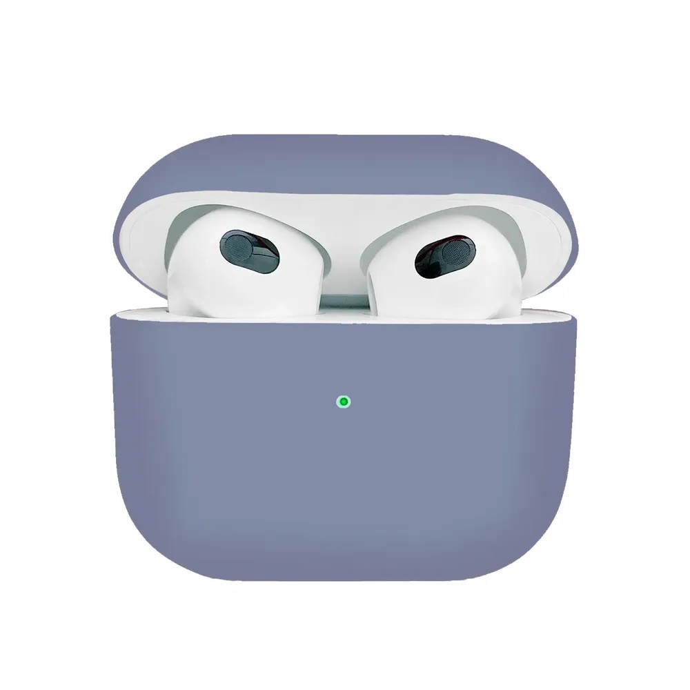 

Силиконовый чехол для Apple AirPods 3, лавандовый, Фиолетовый