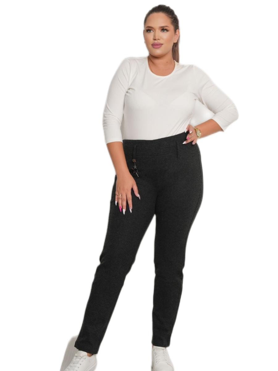 Брюки женские BelMaRo 5022 серые 54 RU