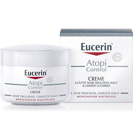 фото Крем для тела eucerin atopicontrol для взрослых детей и младенцев 75 мл