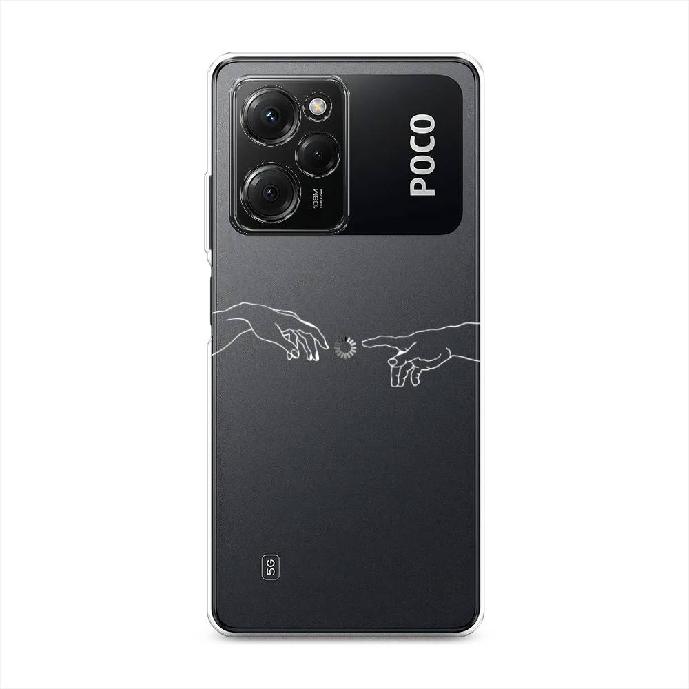 

Чехол Awog на Poco X5 Pro 5G "Загрузка творения", Белый;серый;прозрачный, 318050-10