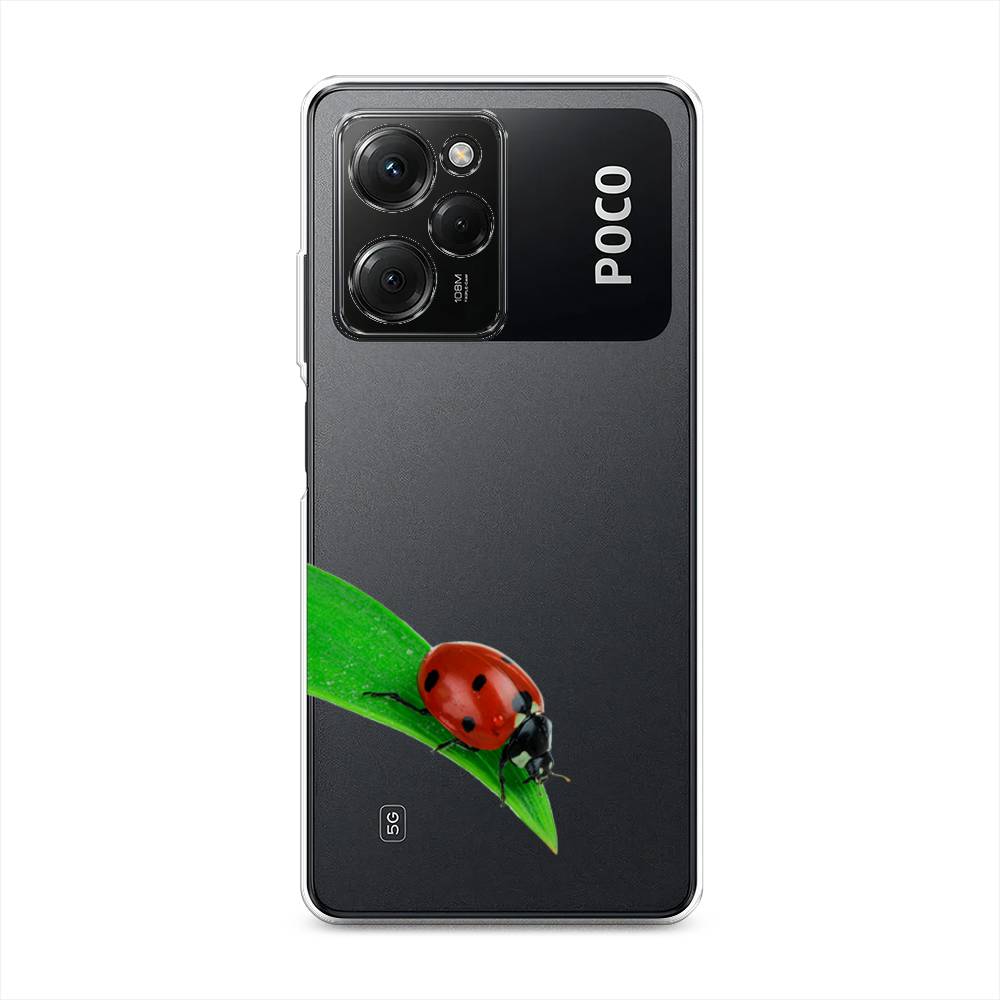 

Чехол Awog на Poco X5 Pro 5G "На счастье", Белый;красный;зеленый, 318050-1